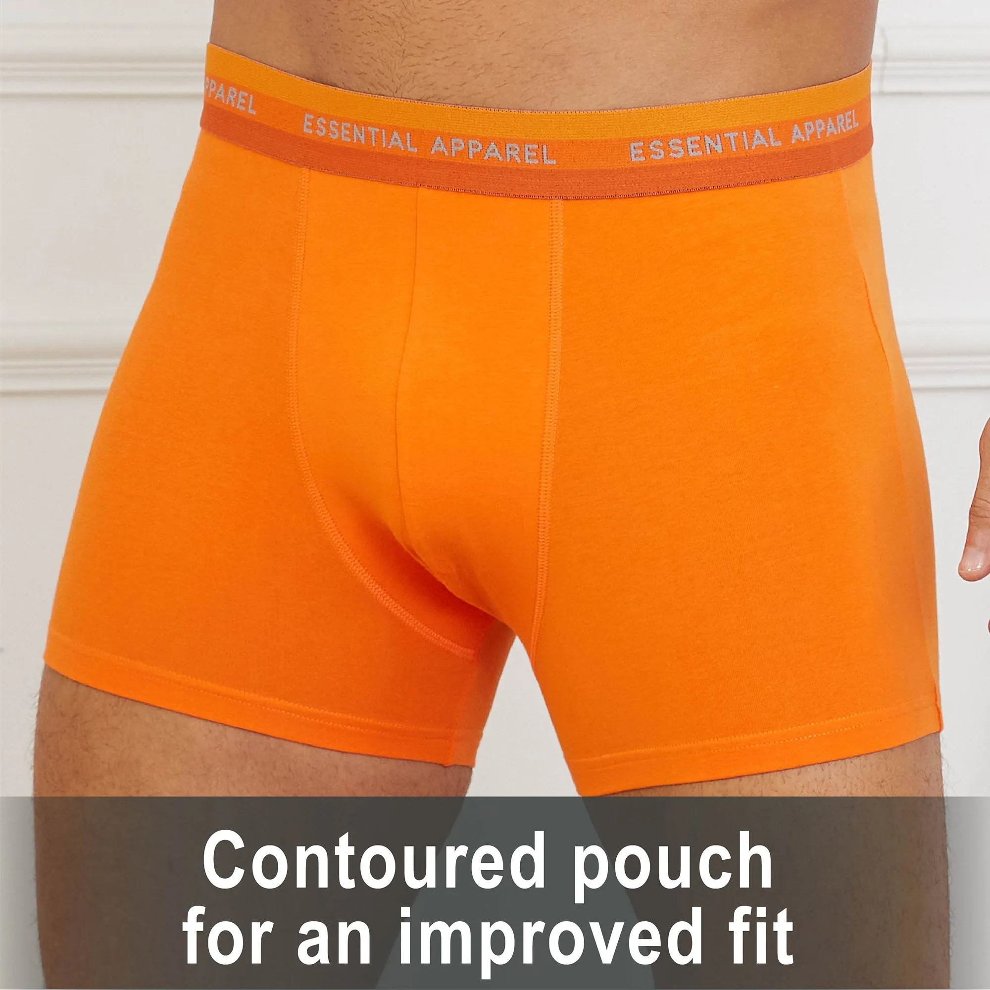 6PK Mens Boxer Premium Bright