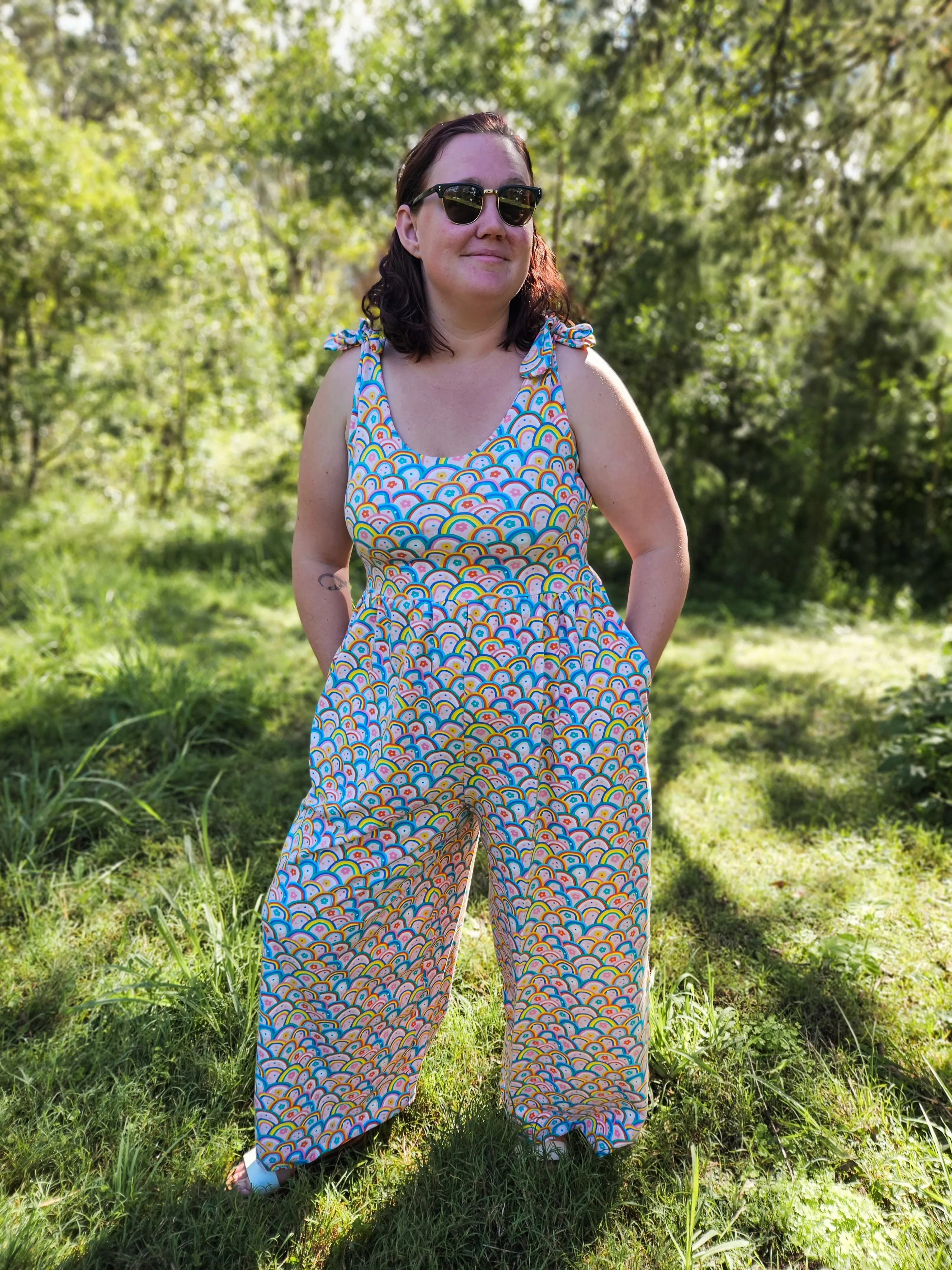 Adult Camellia Romper and Dress Digital Sewing Pattern Sizes 0-32