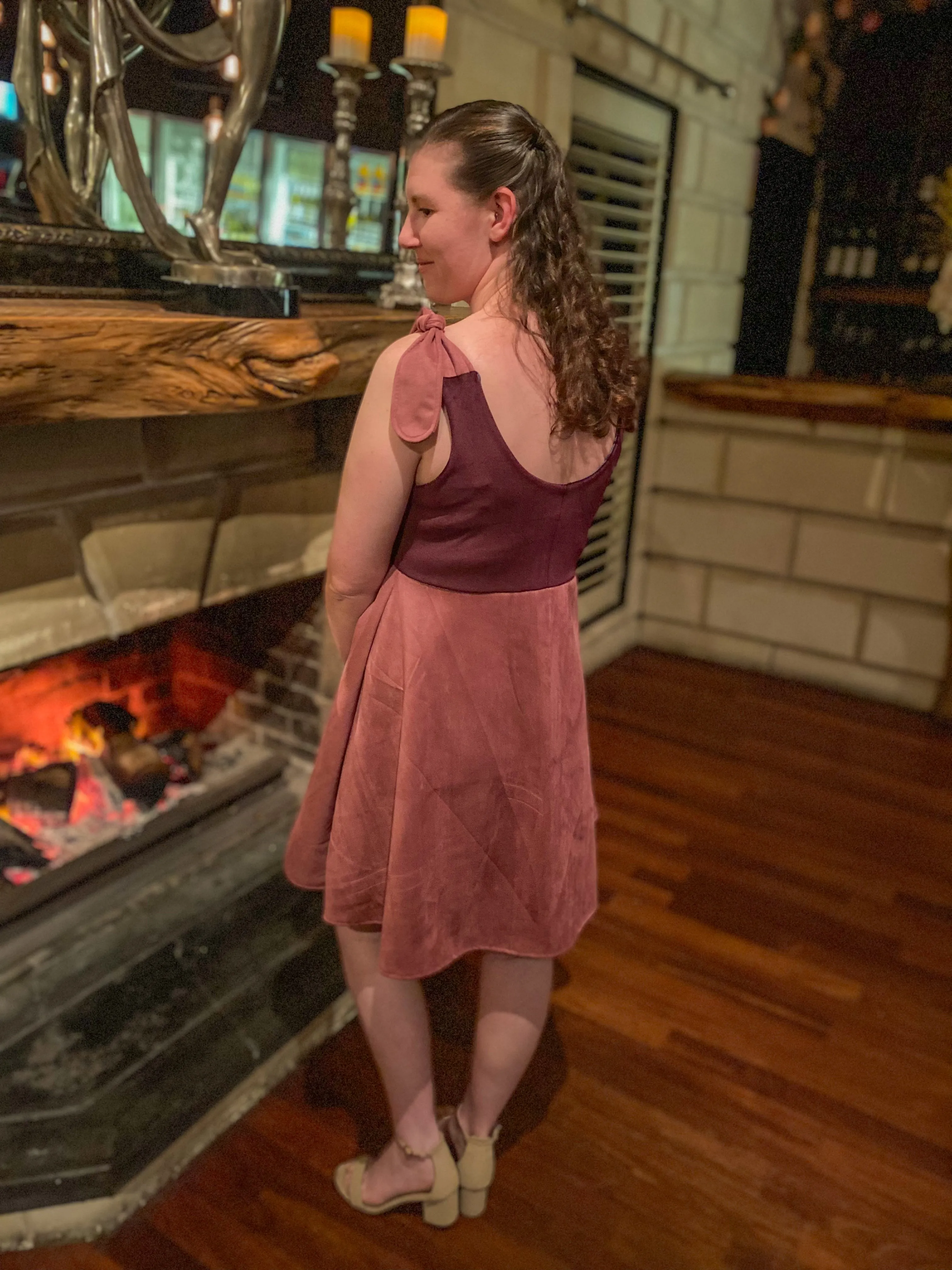 Adult Camellia Romper and Dress Digital Sewing Pattern Sizes 0-32