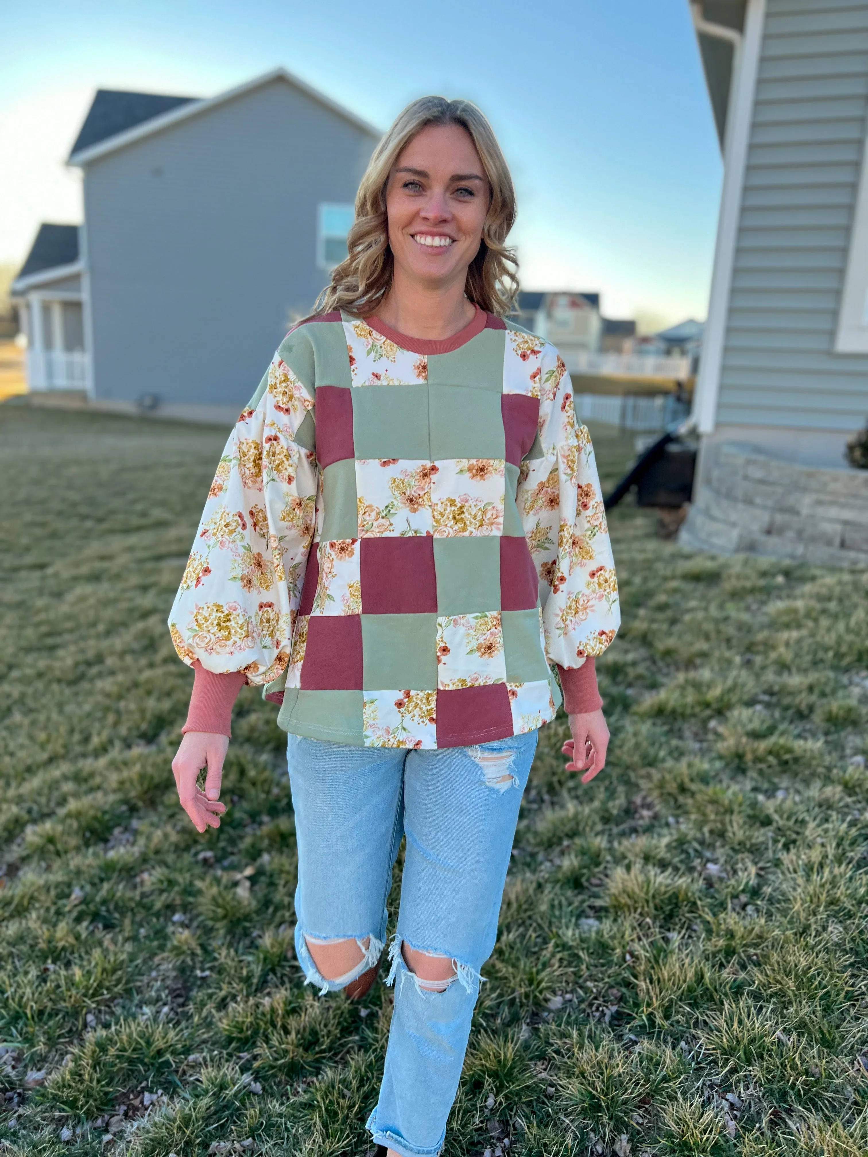 Adult Elowen Dress, Tunic and Top Digital Sewing Pattern Sizes 0-32