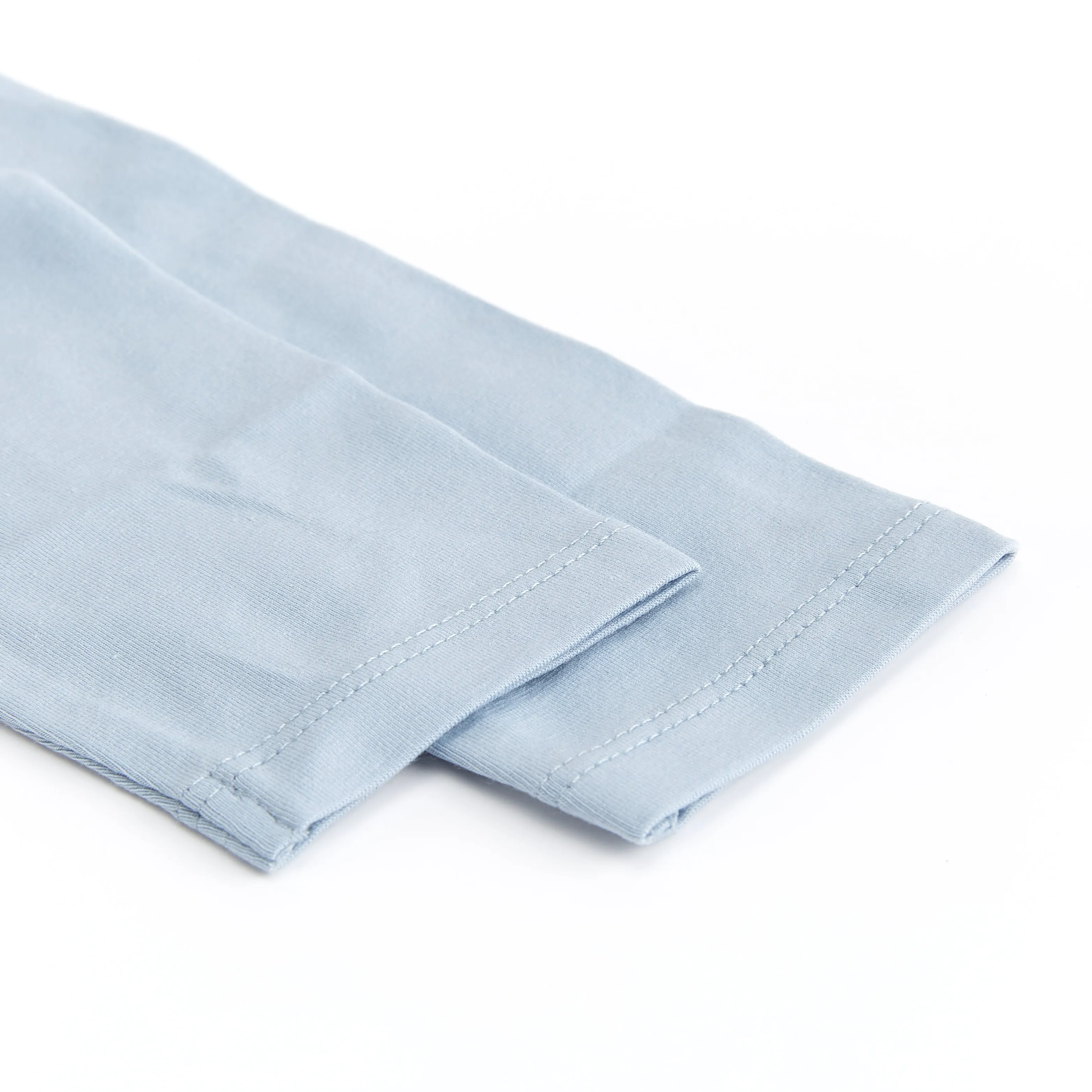 Bamboo & Organic Cotton Baby Bodysuit - Powder Blue