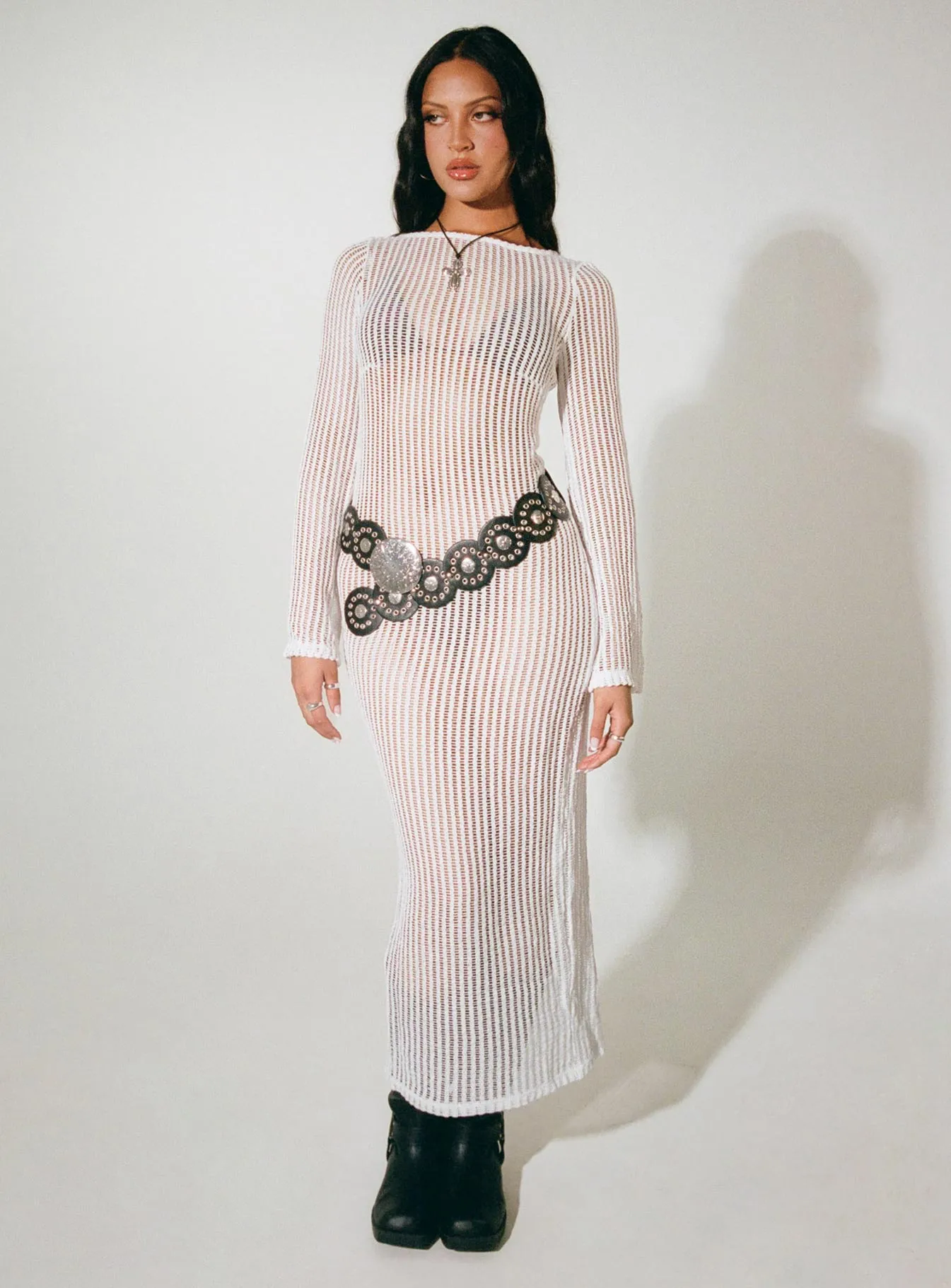 Bria Maxi Dress White