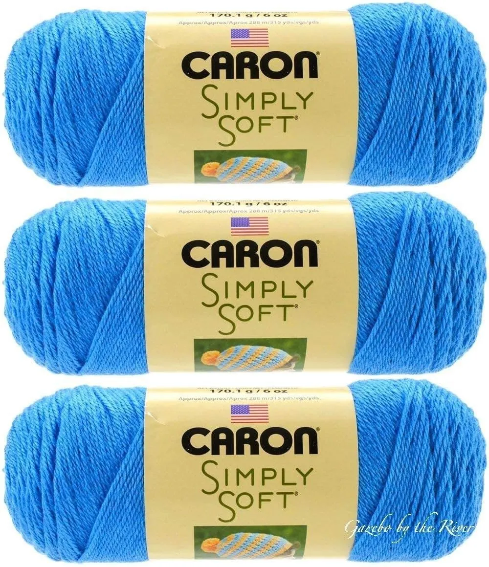Caron Simply Soft Yarn Solids (3-Pack) Cobalt Blue H97003-9784