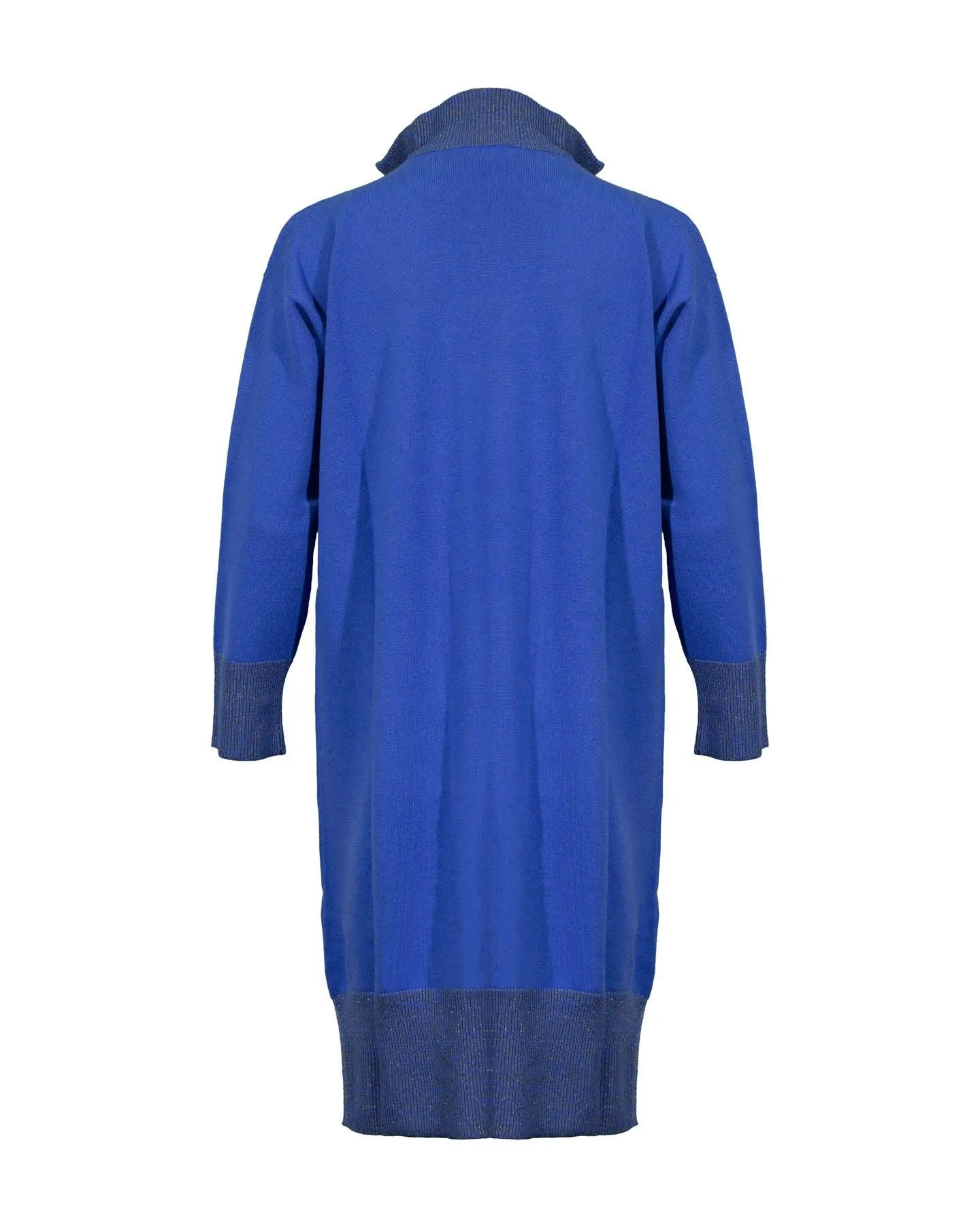 Cashmere Blend Zip Neck Dress