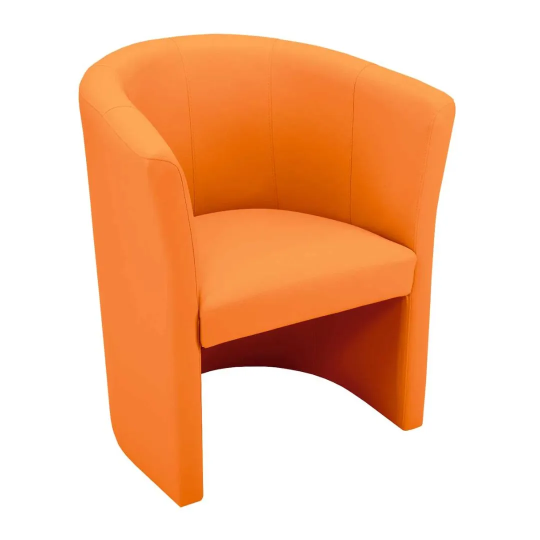 Classic Tub Chair - Orange