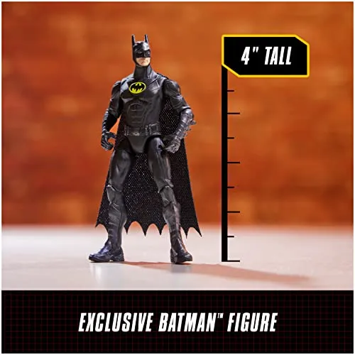 DC Comics, Official 1989 Batmobile RC, Exclusive Batman Figure, Limited Edition Collector's Item, Smoke Effects, Batcave Chargeable Base, Ages 14 