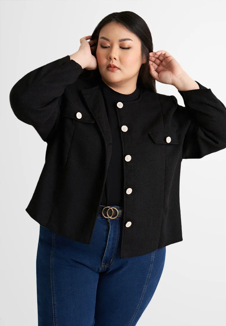 Dorothy Long Sleeve Tweed Jacket