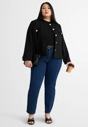 Dorothy Long Sleeve Tweed Jacket