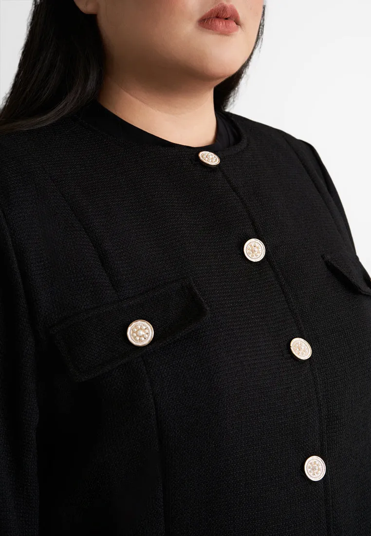 Dorothy Long Sleeve Tweed Jacket