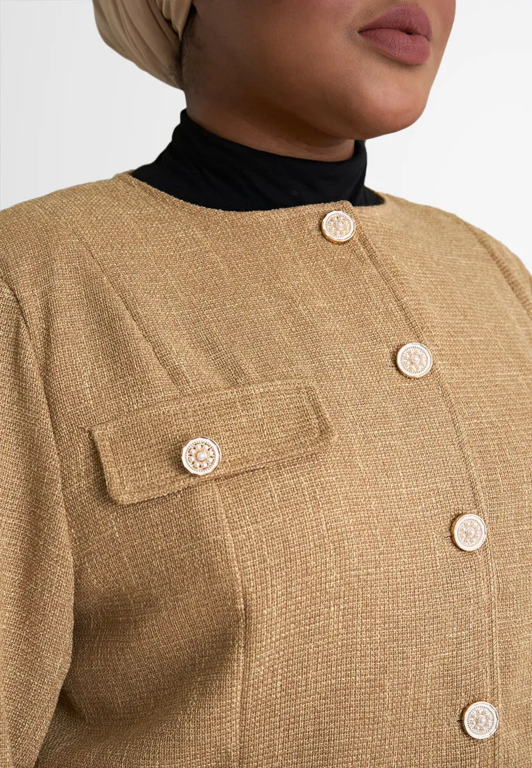 Dorothy Long Sleeve Tweed Jacket