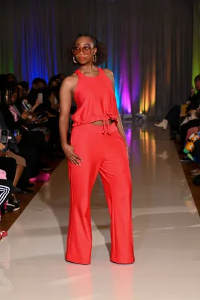 Flow by Tara Davis- Sharonda Knit Wide Leg Pants