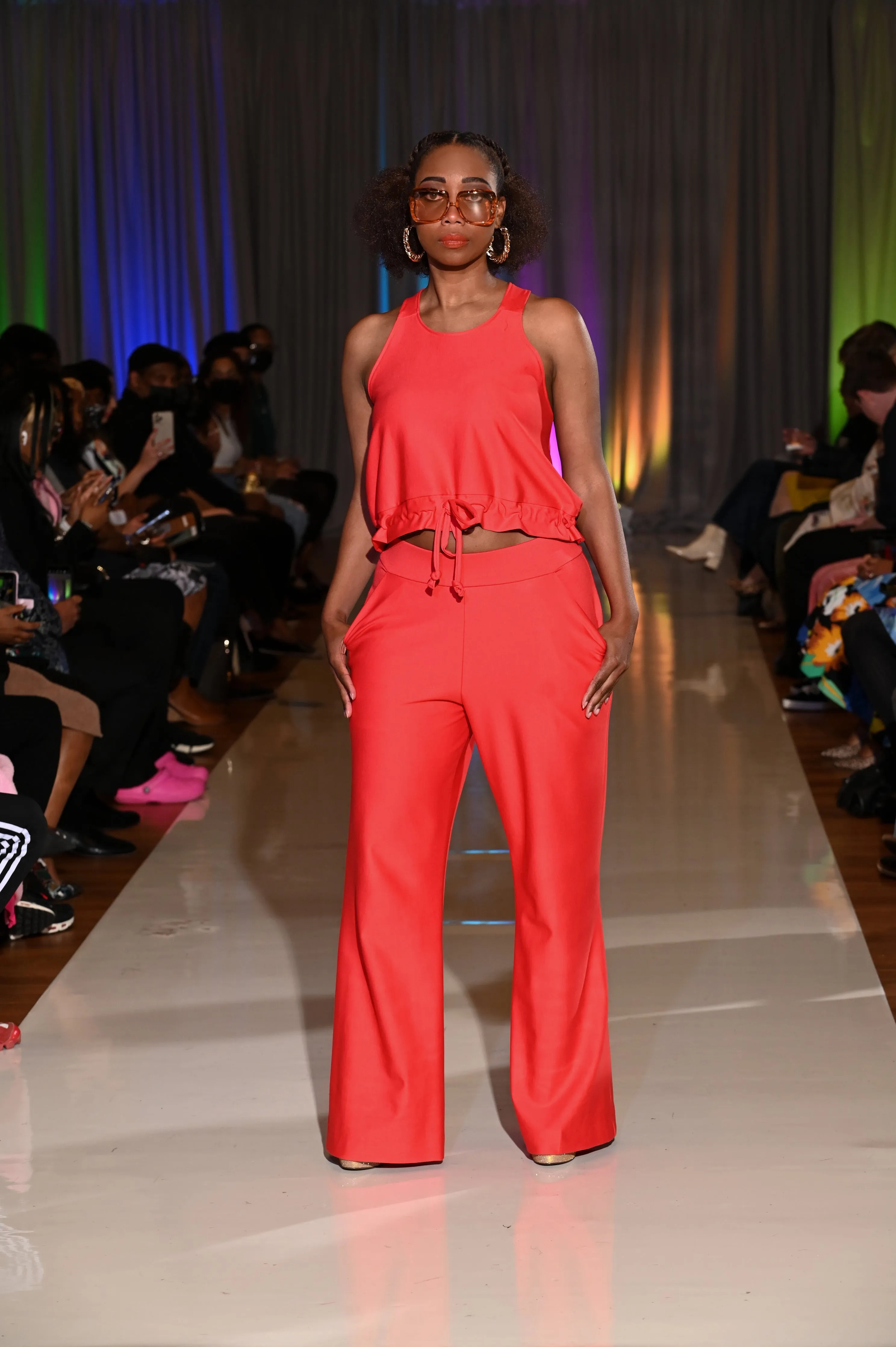 Flow by Tara Davis- Sharonda Knit Wide Leg Pants