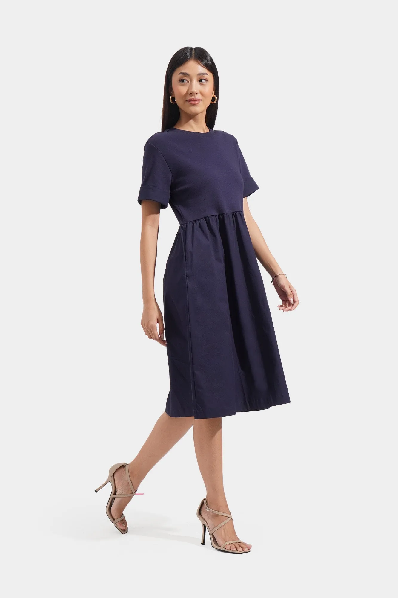 Hybrid Fit And Flare Dress
