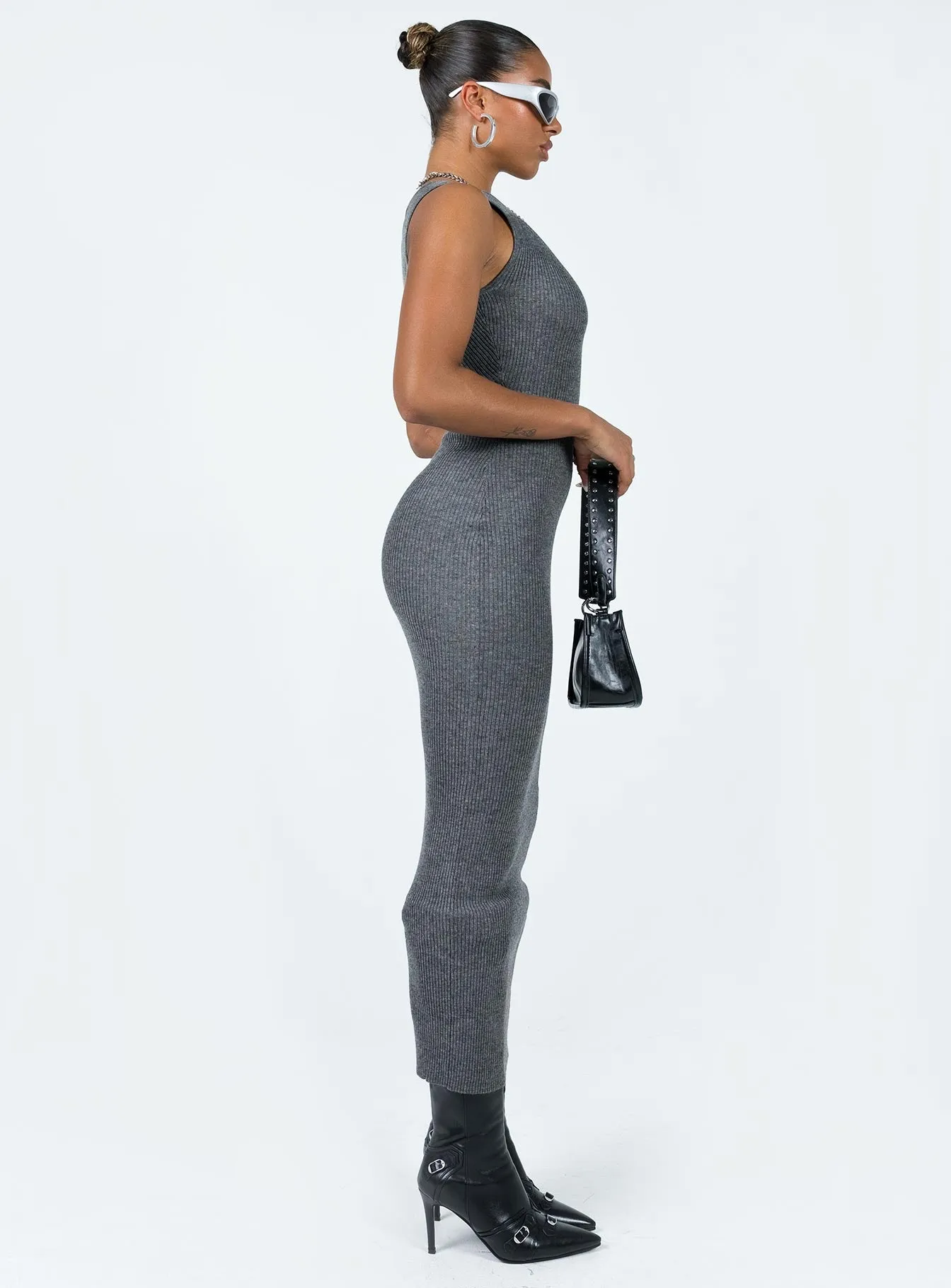 Hyda Midi Dress Slate