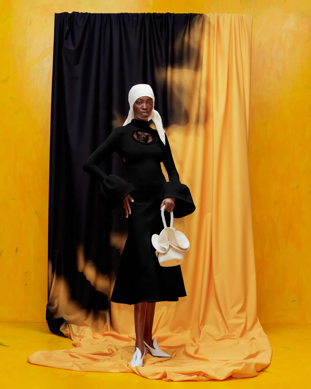 MAKOTI DRESS - BLACK