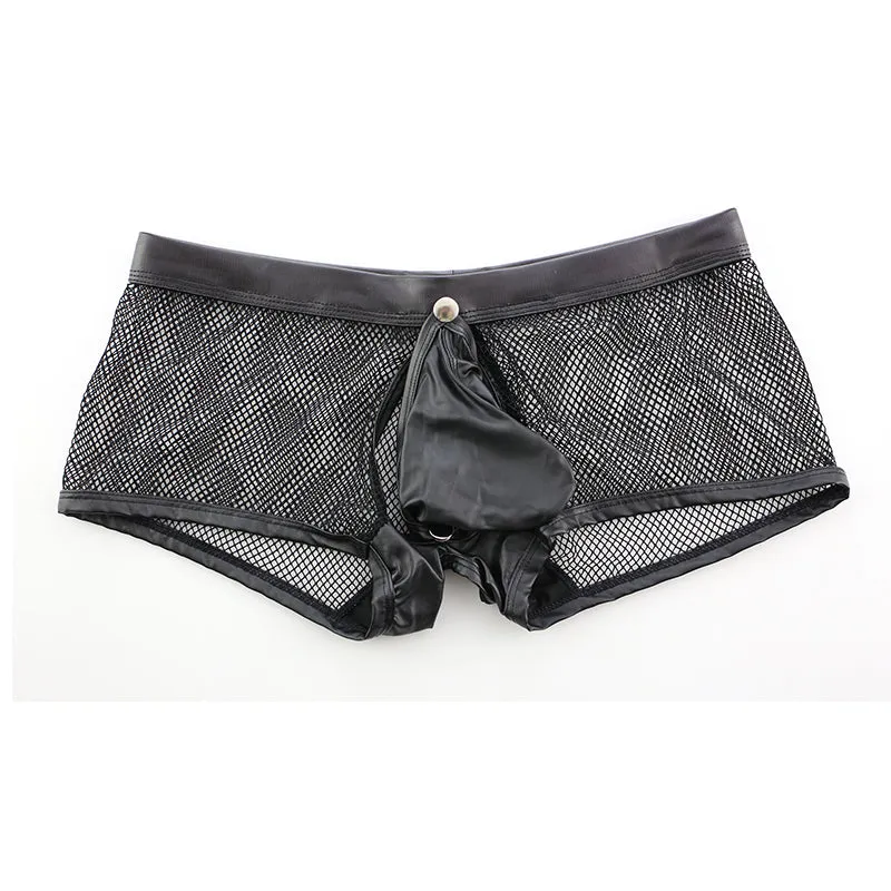 Mesh Side Transparent Boxer