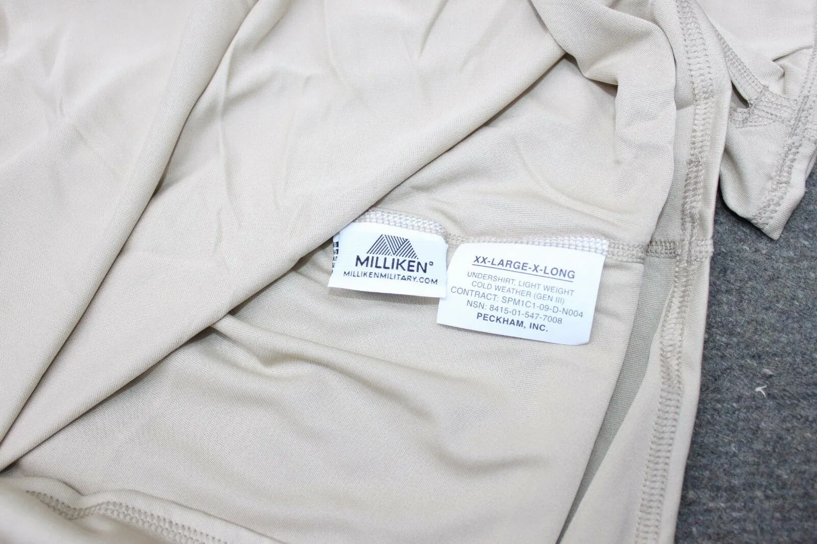 NEW US Military Issue Cold Weather Thermal Underwear X-Small and XX-Large X-Long
