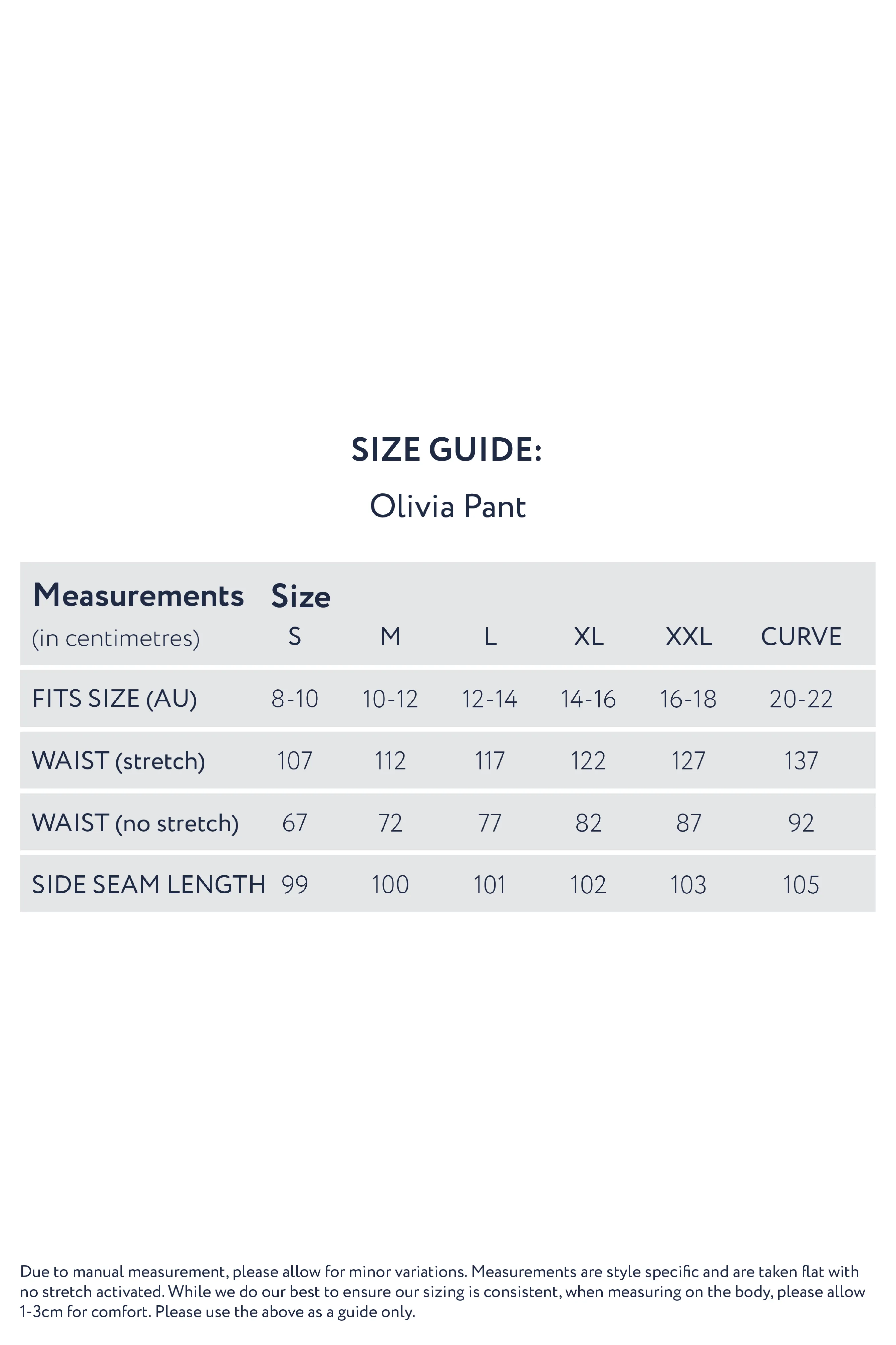Olivia Pant | Beige Stripe | FINAL SALE