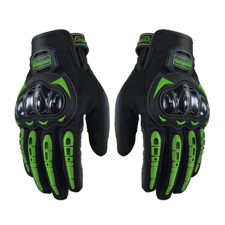 Riding Tribe MCS-17 Motorcycle Gloves Touch Screen Outdoor Riding Gloves, Size: XL(Green)
