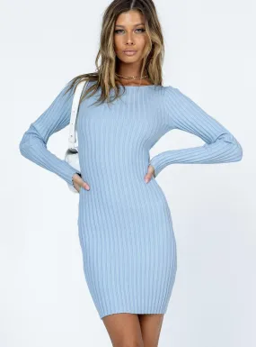 Sahill Mini Dress Blue