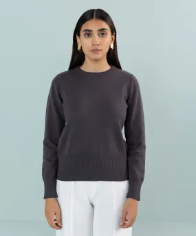 Slim-Fit Knit Sweater