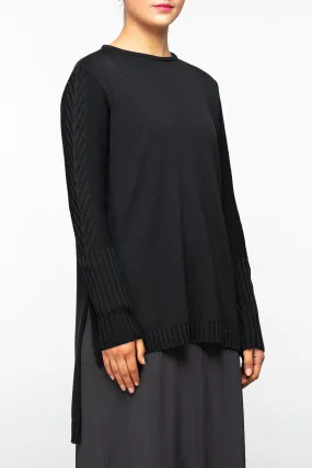 Sonnet Sweater - Merino - Black