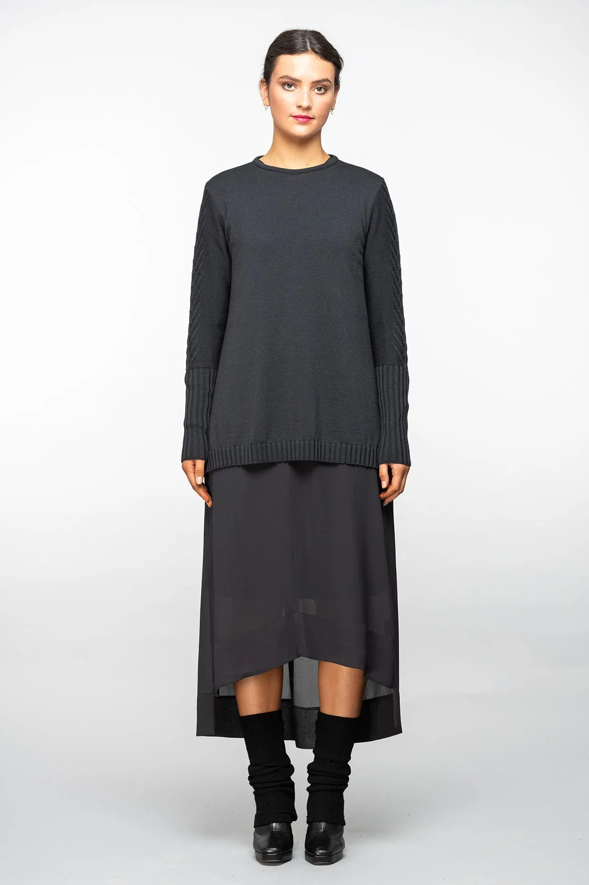 Sonnet Sweater - Merino - Granite