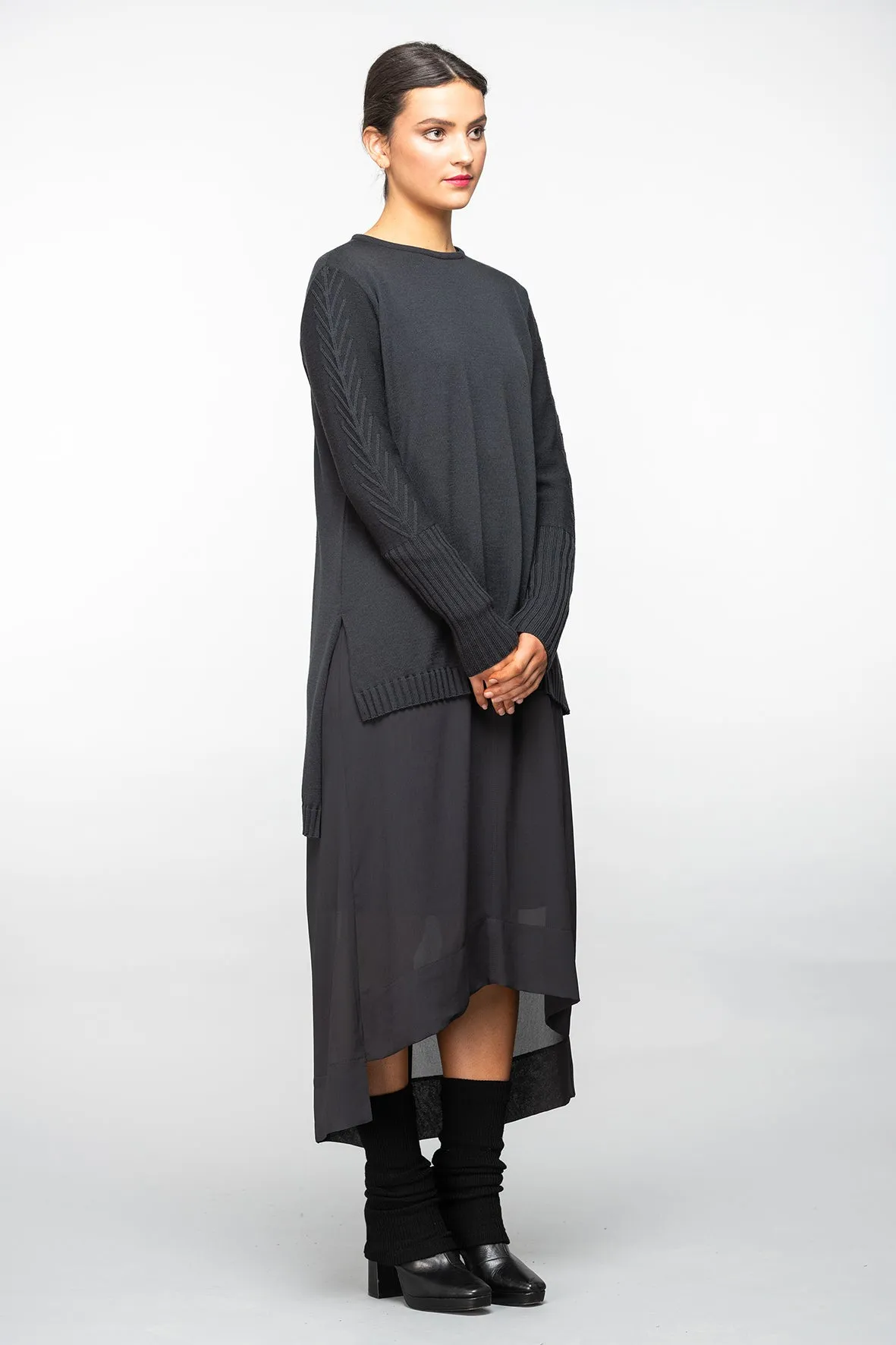 Sonnet Sweater - Merino - Granite