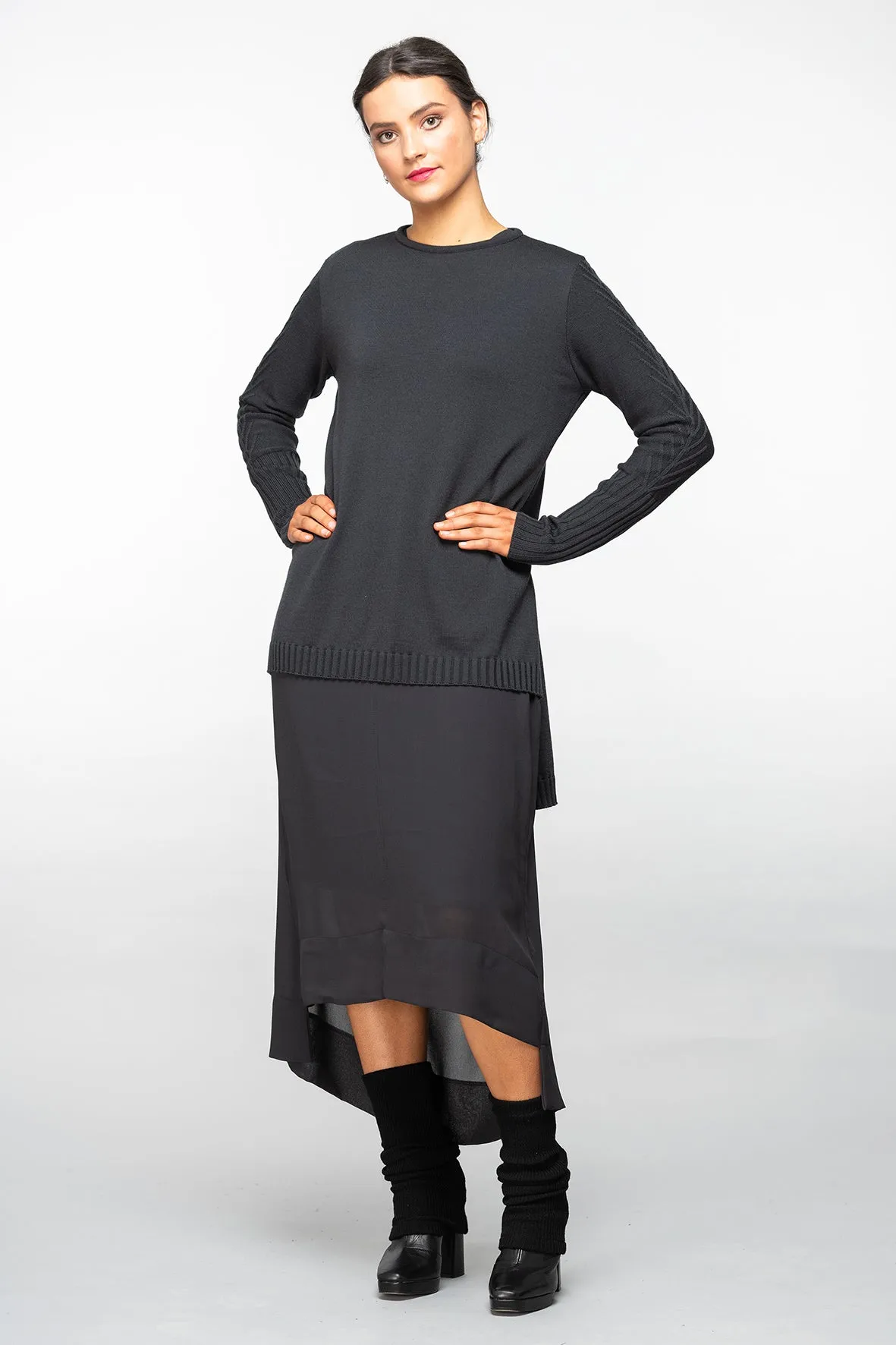 Sonnet Sweater - Merino - Granite