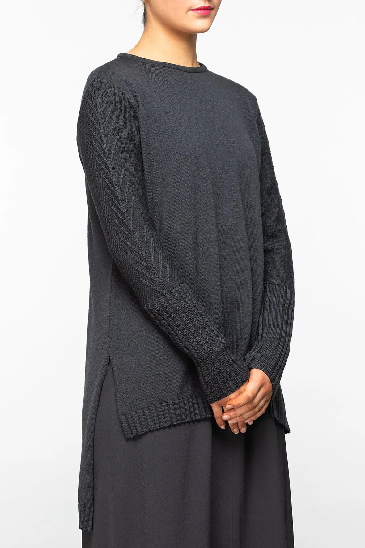 Sonnet Sweater - Merino - Granite