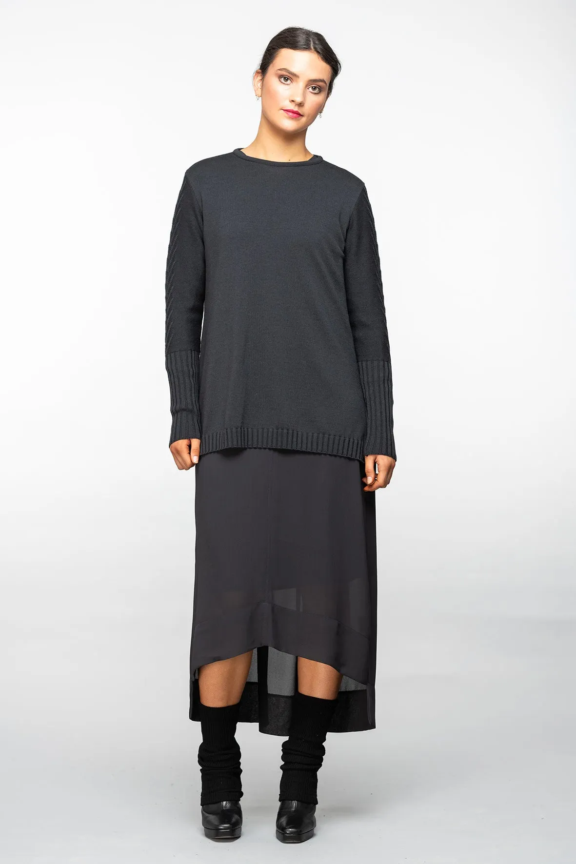 Sonnet Sweater - Merino - Granite