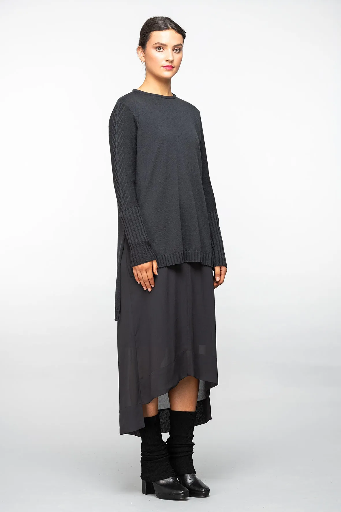 Sonnet Sweater - Merino - Granite