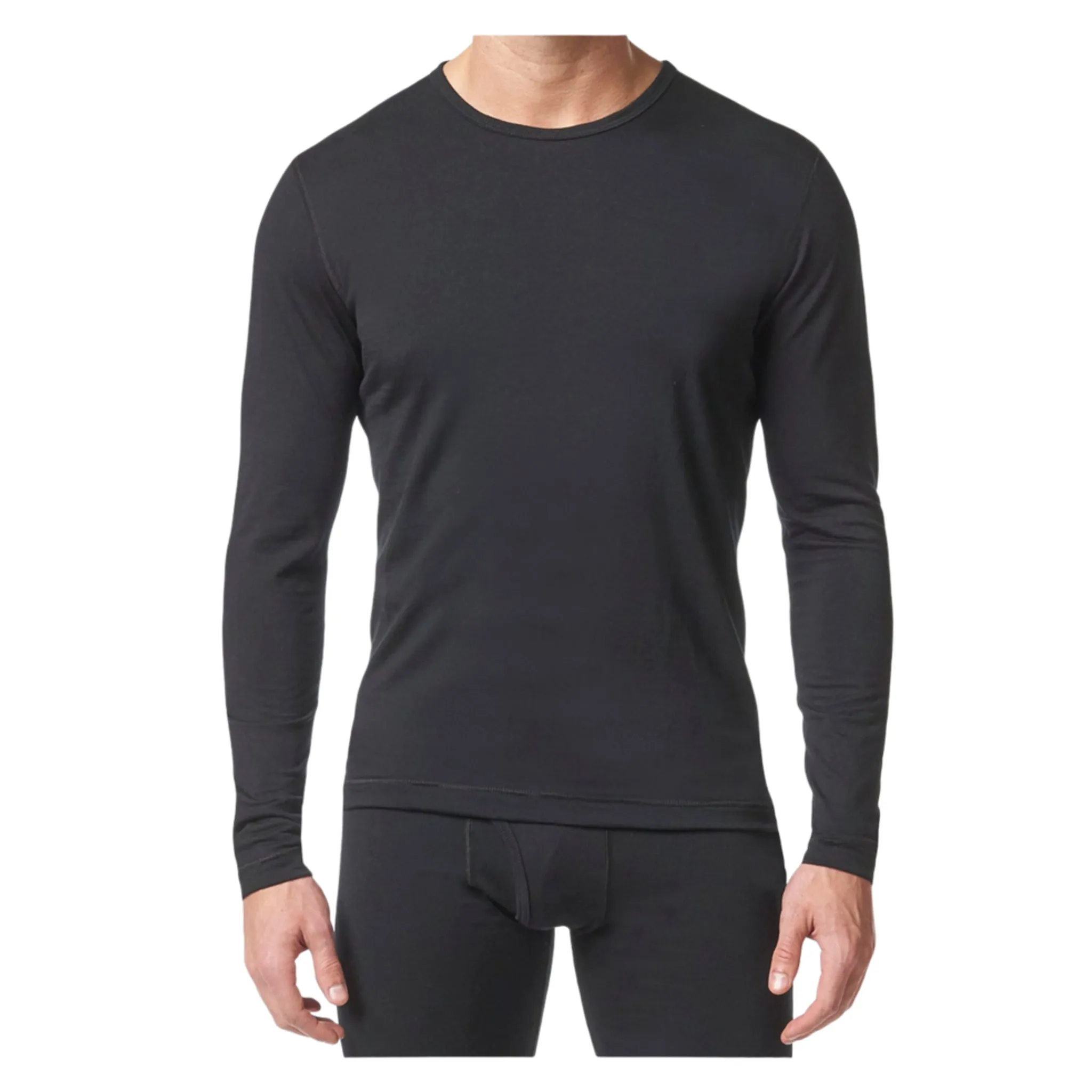 Stanfield's Men's Long Sleeve Base Layer Shirt 8313 - 100% Merino Wool, Moisture-Wicking, Pack of 2, Odor Resistant, Temperature Regulating | Sizes S-XL