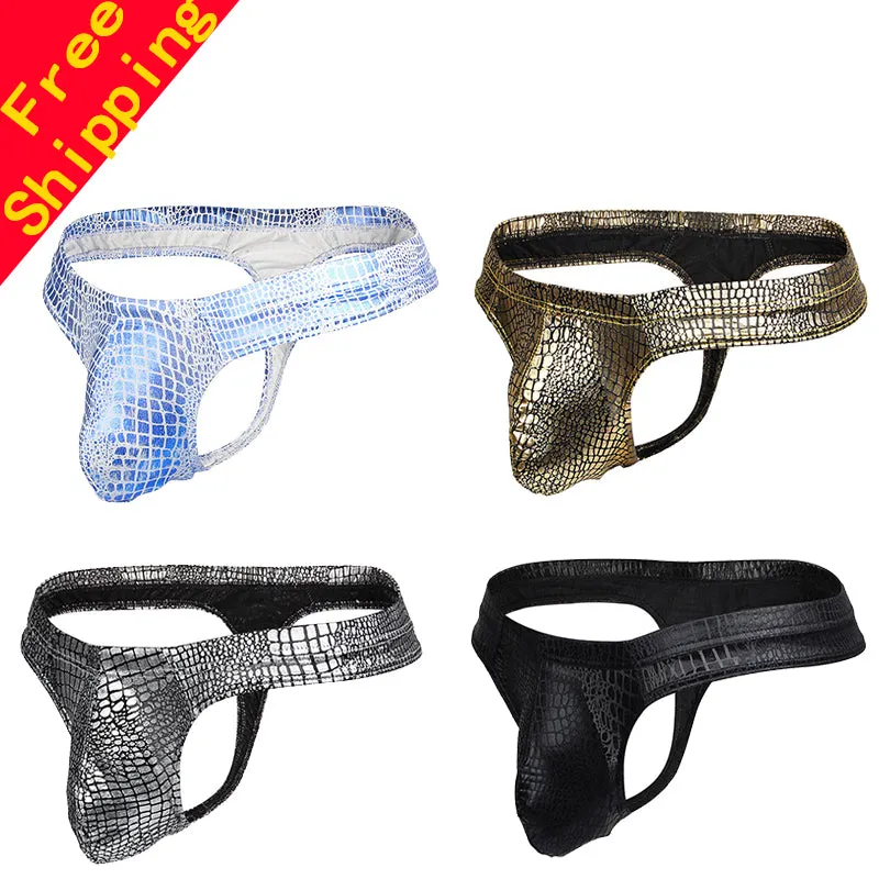 Top Viscose Sexy  Serpentine Men's Sexy thong