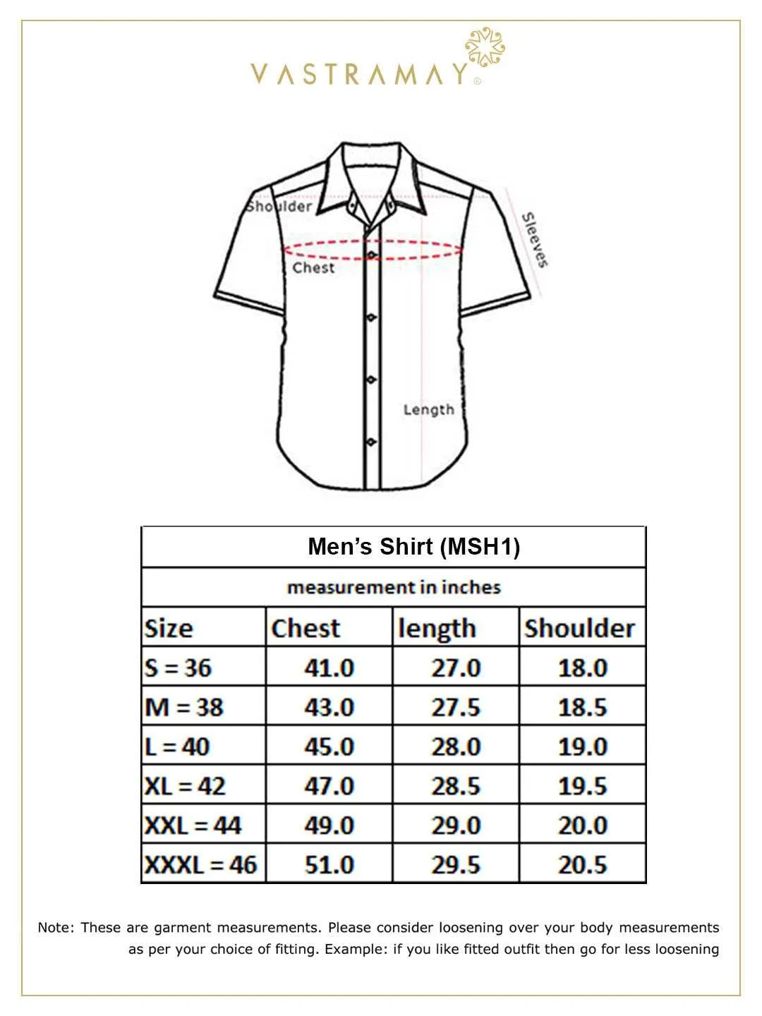VASTRAMAY Men's White And Black Polka Dot Print Cotton Shirt