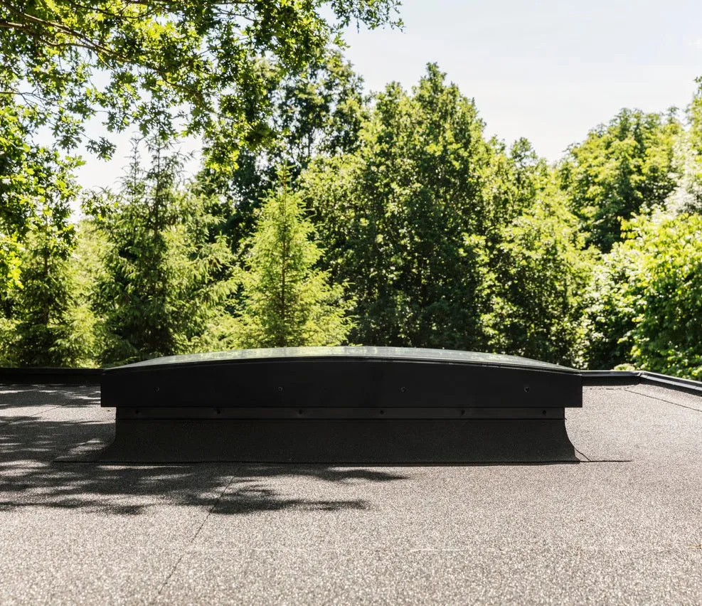 VELUX CVU 150120 1093 INTEGRA® SOLAR Curved Glass Rooflight Package 150 x 120 cm (Including CVU Double Glazed Base & ISU Curved Glass Top Cover)