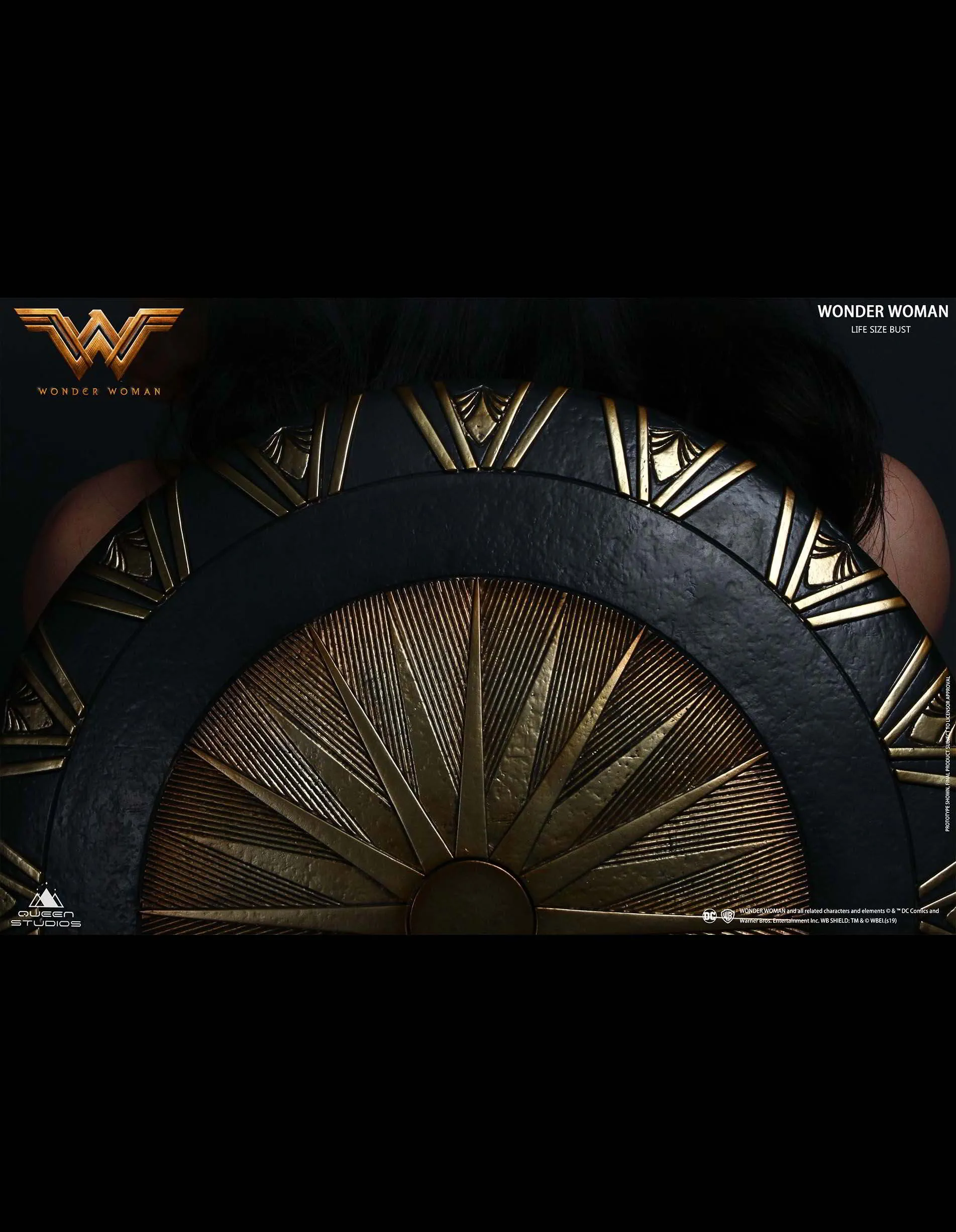 Wonder Woman 1:1 Lifesize Bust by Queen Studios